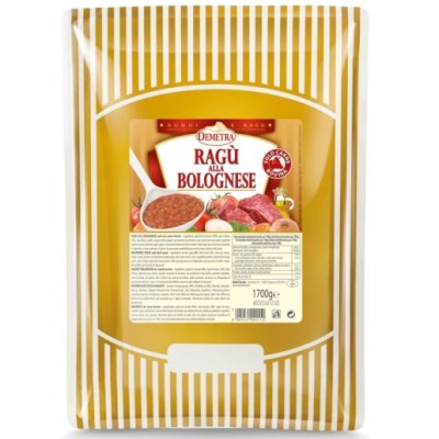 Jautienos padažas Ragu ala Bolognese, DEMETRA, 1,7 kg